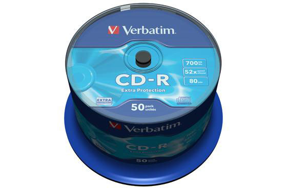VERBATIM CD-R 700Mb,52x,Cake (50)