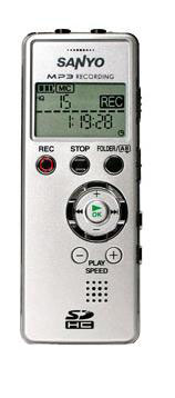 SANYO ICR-FP600D MP3 SD-карта