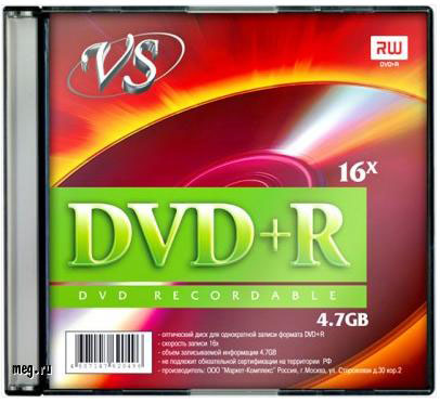 VS DVD+R 4,7 GB 16X Slim (5)