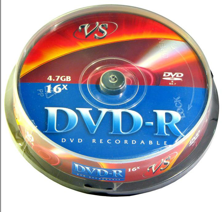 VS DVD-R 4,7 GB 16X Cake (10)