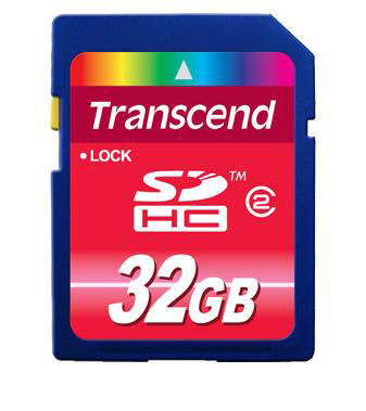 TRANSCEND SDHC 32GB Class2