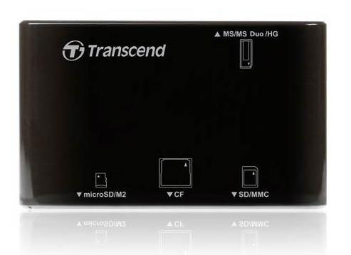 TRANSCEND RDP8 ALL-IN-1, USB 2.0 черный
