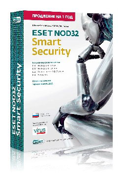 ESET NOD32 Smart Security карта продления на 1 год