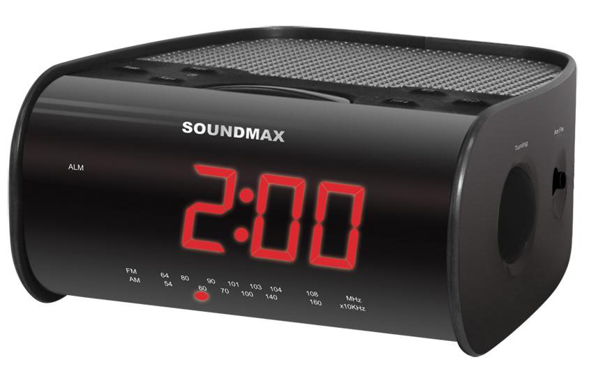 SOUNDMAX SM-2503 серый с красным